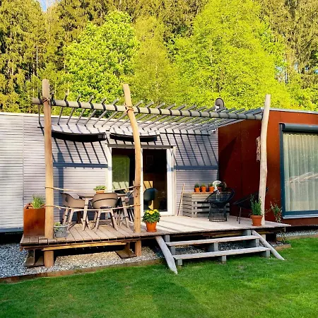 Hjem - Tiny Homes Direkt Am Wald Zwischen Allgaeu & Bodensee Prázdninový dům