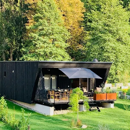 Prázdninový dům Hjem - Tiny Homes Direkt Am Wald Zwischen Allgaeu & Bodensee