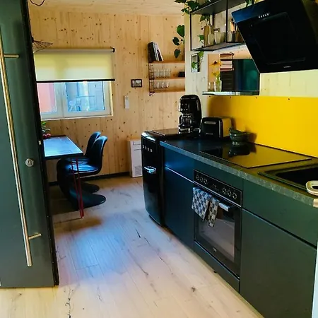 Prázdninový dům Hjem - Tiny Homes Direkt Am Wald Zwischen Allgaeu & Bodensee *