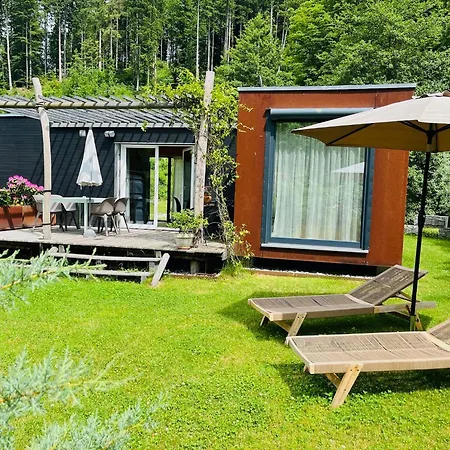 Prázdninový dům Hjem - Tiny Homes Direkt Am Wald Zwischen Allgaeu & Bodensee