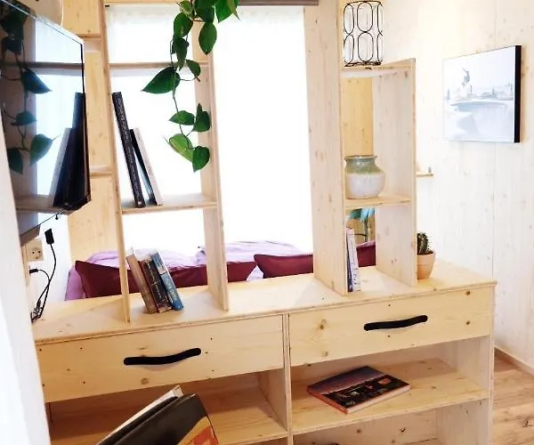 Dom wakacyjny Hjem - Tiny Homes Direkt Am Wald Zwischen Allgaeu & Bodensee *